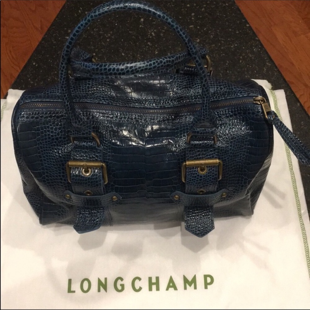 Longchamp Kate Moss Gloucester Leather bag - Picture 3 of 14